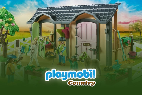 Lovak, pónik, farmélet - Playmobil Country